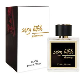 Парфюмерная вода с феромонами унисекс SEXY BITCH BLACK Pheromone, 50 ml sexstyle