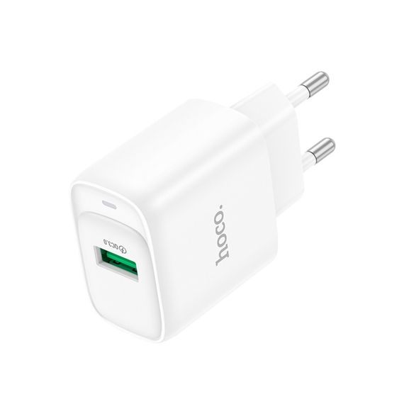 Мережевий зарядний пристрій Hoco C140A 1 USB QC 18W | Зображення 1