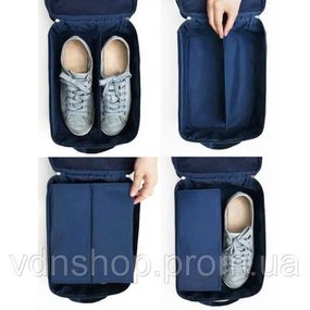 Органайзер для взуття дорожній сумка Monopoly Travel Series. Колір: синій RV-29