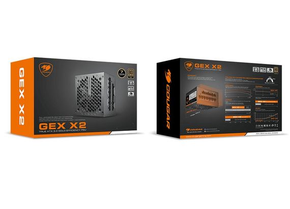 Блок живлення Cougar GEX X2 1000, 1000 Вт, 80 Plus Gold, модульний | Зображення 5