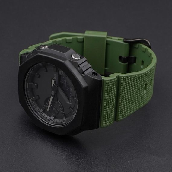 Ремінець для Casio G-Shock GM-2100 B Army Green BK | Зображення 4