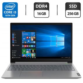 Ультрабук Lenovo ThinkBook 15-IIL / 15.6" (1920x1080) IPS / Intel Core i5-1035G1 (4 (8) ядра по 1.0 - 3.6 GHz) / 16 GB DDR4 / 256 GB SSD / Intel UHD Graphics / WebCam б/в