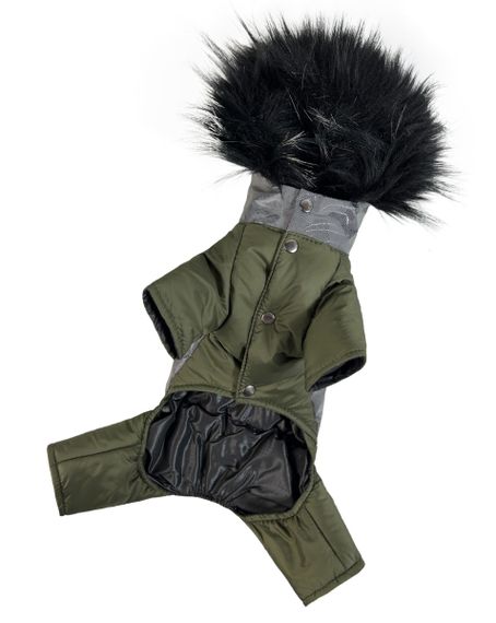 Зимовий комбінезон з світловідбиваючої тканини камуфляж A-78 | Зображення 7