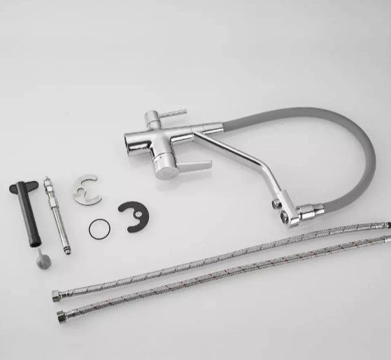 Змішувач для кухні WEZER з підключенням дл фільтру INX4A-08 | Зображення 8