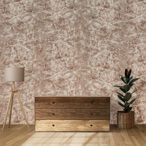 Самоклеючі шпалери червоний мармур 2800х450х1, 8мм SW-00000729 | Зображення 3