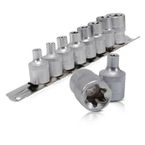 Набір головок TORX 8 шт., E5-E16, 3/8