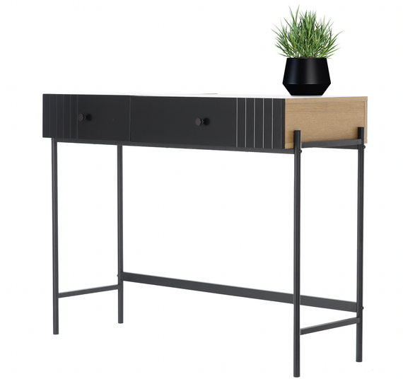 Туалетний косметичний столик  LOFT RETRO 100x40x79см  Польша | Зображення 1