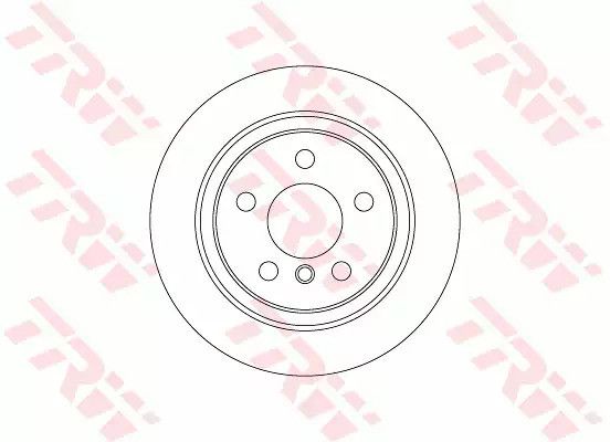 Диск гальмівний (1 шт.) BMW 2(F45)/i3/X1 R D=280mm 13, TRW (DF6756)