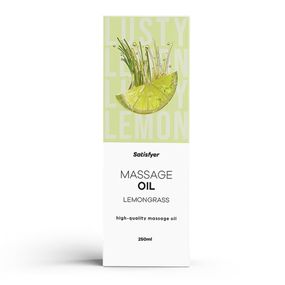 Масажна олійка - Satisfyer Massage Oil Lemongrass, 250 мл