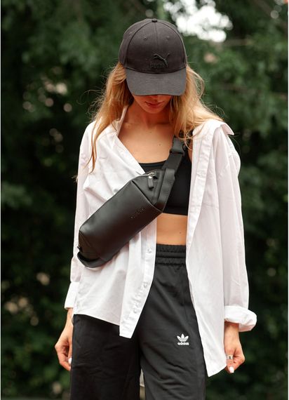 Жіноча сумка-бананка Sambag HOLSTER MSH Чорна 36 х 14 х 4 см (87113001) | Зображення 8