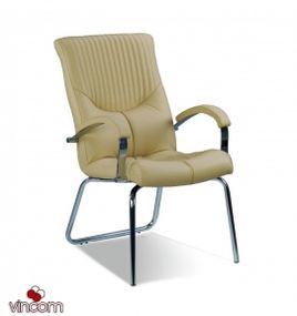 Кресло Новый Стиль GERMES steel CFA LB chrome (Экокожа)