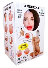 Секс-лялька B - Series LaLa Lalka Angelina 3D, вібруюча