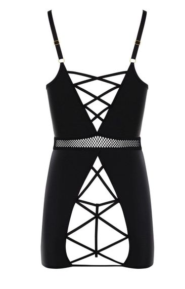 Сорочка Passion KRISTEEN CHEMISE Черная L/XL | Зображення 5