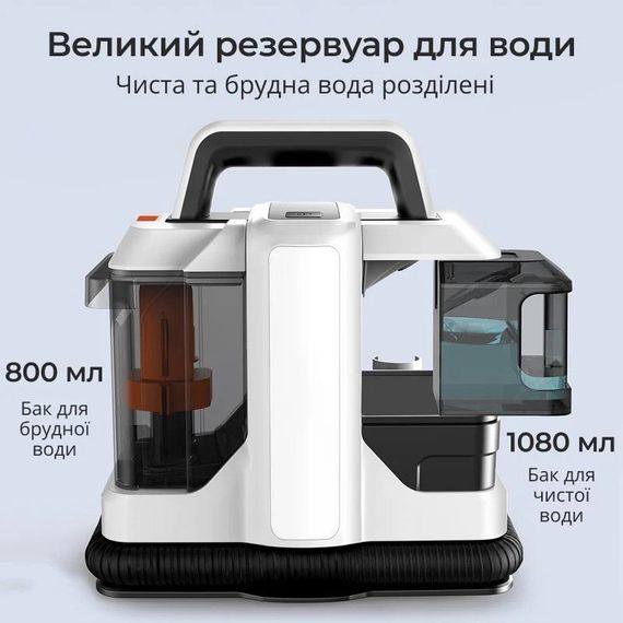 Миючий пилосос-плямовивідник Domotec MS 4415 4200W 1080 ml | Зображення 6