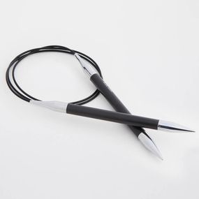 Спиці кругові KnitPro Karbonz, 80 см (3,25 мм)