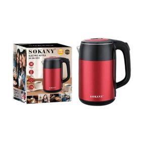 Электрочайник 2000Вт 2,5л Sokany SK-SH-1051 Красный