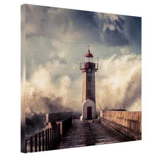 Картина на холсте Маяк 65x65 см (H6565_YM012)