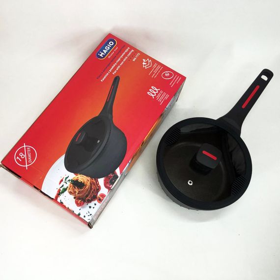 Топ сковорідок з антипригарним покриттям, Сковорода з товстим дном, Зручна у використанні сковорідка EX-10 | Зображення 6