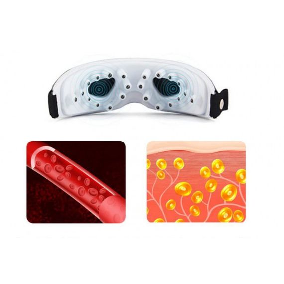 Масажер для очей Healthy Eyes 22 масажні пальчики, на батарейках | Зображення 8