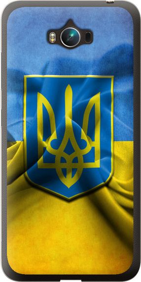 Чехол на Asus ZenFone Max ZC550KL Флаг и герб Украины 1 "375u-271-17620"