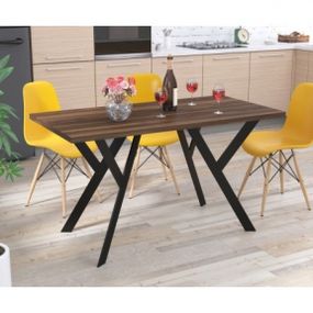 Стол обеденный Loft Design Ишла 138-70 орех
