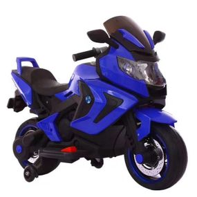Дитячий електромотоцикл SPOKO SP-1600 синій (42400547)