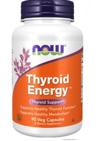 NOW THYROID ENERGY здоровье щитовидной железы в капсулах №90