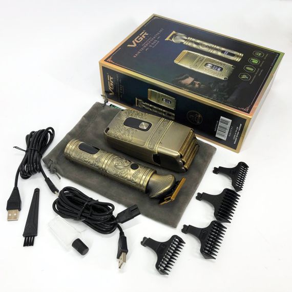 Машинка для стрижки від акб, Машинка для стрижки волосся бездротова, Професійний бездротовий тример VA-71 | Зображення 2