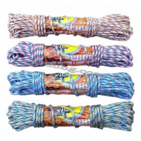 Полипропиленовый плетеный шнур с жестким наполнителем, Ø4 мм, 20 м (B26/1)