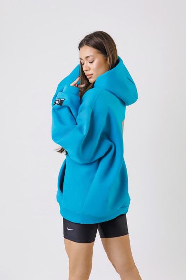 Зіп Худі унісекс МА (01) бірюза | Зображення 7