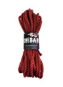 Джутовая веревка для Шибари Feral Feelings Shibari Rope, 8 м Красный