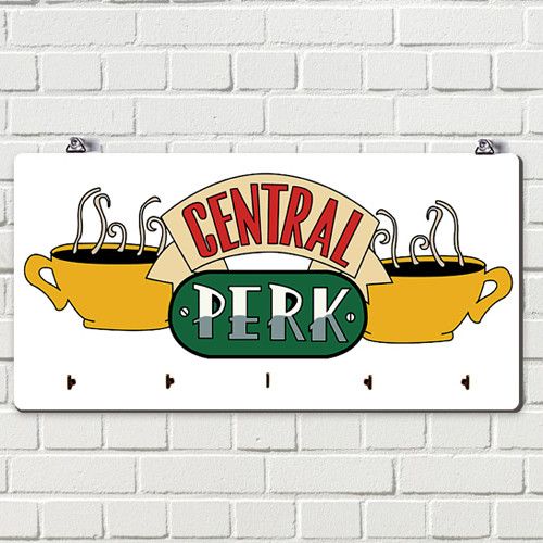 Ключниця настінна Central perk 36х18 см (KEDM_20F012) | Зображення 1