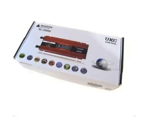Преобразователь AC/DC KC-2000D 2000W с LCD дисплеем | Зображення 3