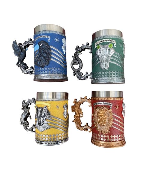 Подарунковий набір кухлів 3D Harry Potter 4 шт. | Зображення 1