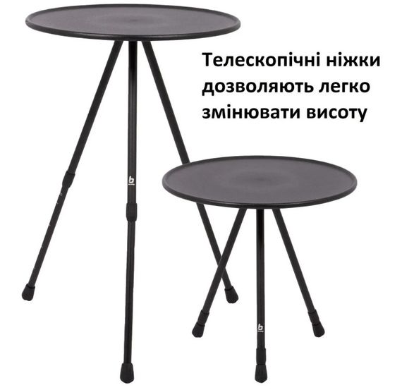 Стіл Bo-Camp Sawtelle 37x37 см Black (1404327) (DAS303270) | Зображення 4