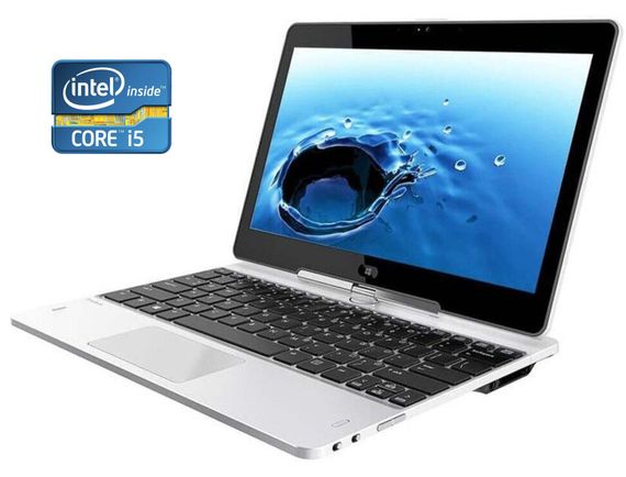 Нетбук-трансформер Б-клас HP EliteBook Revolve 810 G2 / 11.6" (1366x768) IPS Touch / Intel Core i5-4210U (2 (4) ядра по 1.7 - 2.7 GHz) / 8 GB DDR3 / 128 GB SSD / Intel HD Graphics 4400 / WebCam / Win 10 Pro б/в