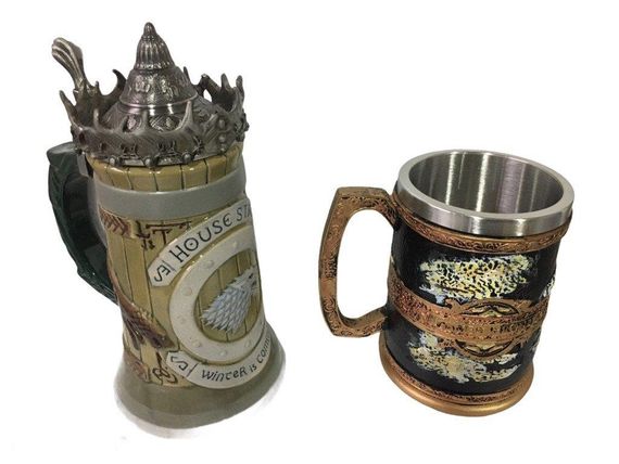 Подарунковий набір Кухоль Game Of Thrones House Stark Гра Престолів Дім Старків і Кухоль Сім Королівств | Зображення 2