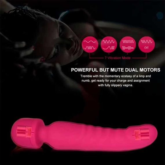 Двусторонний вибратор с подогревом Dual Motor Vibe | Зображення 5