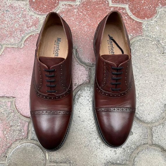 Чоловічі коричневі туфлі Marriotti  39 розмір | Зображення 4