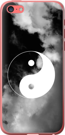 Чехол на iPhone 5c Инь и Янь "4389u-23-17620"