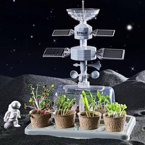 Набір дитячий Автономна теплиця на сонячній панелі та інструментами в комплекті 9979 A