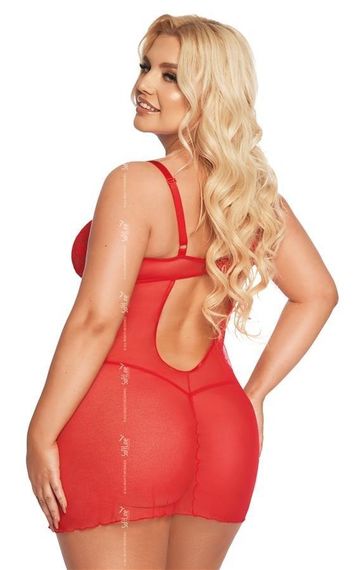 Пеньюар - Aldona, red - XL Sex Aura | Зображення 1