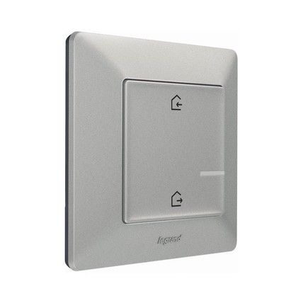 Valena Life with NETATMO. Главный беспроводной выключатель &quot;Дома / не дома&quot; . Алюминий (752386) | Зображення 2