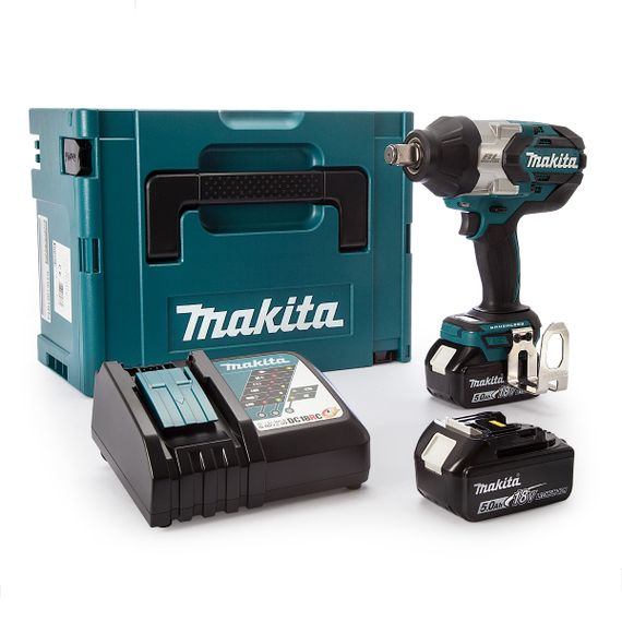 Гайкокрут акумуляторний Makita DTW1001RTJ (1050 Нм, 3/4", LXT) | Зображення 1