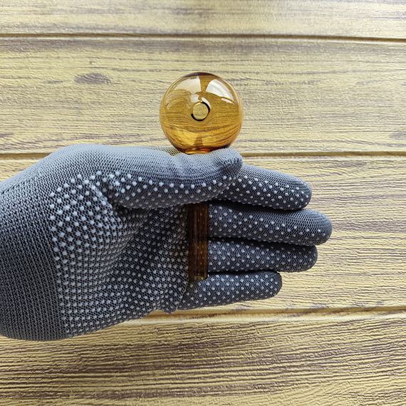 Стеклянная трубка Globe Oil Yellow | Зображення 2