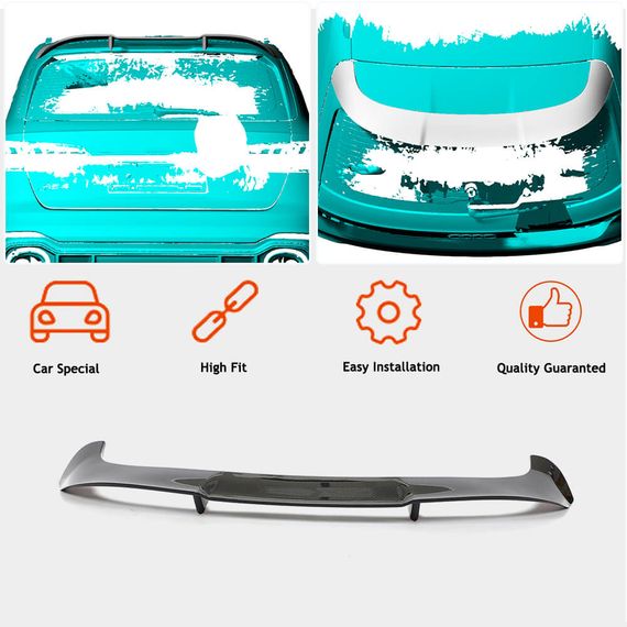 Спойлер (для RS4 SW 2020-2025, Карбон) для Ауди A4 B9 рр | Зображення 1