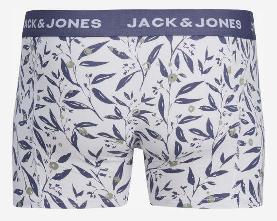 Набір чоловічих трусів боксерів Jack & Jones ADDITIONAL 3 шт в наборі | Зображення 4