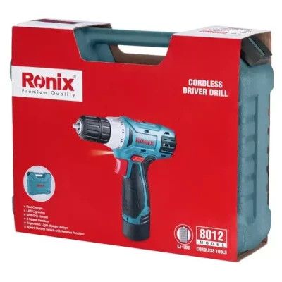 Шуруповерт Ronix аккумуляторный 12В (8012) | Зображення 3