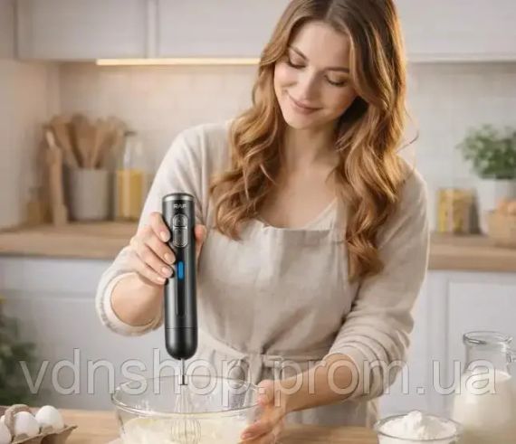 Погружной блендер 4в1, 2000Вт, RАF R 3001 + мерный стакан / Измельчитель кухонный | Зображення 3