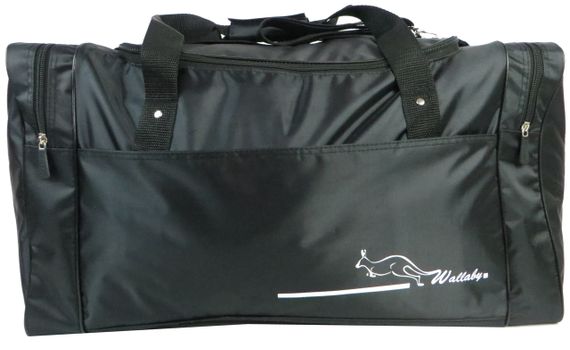 Дорожная сумка среднего размера 60L Wallaby черная 430-9 | Зображення 1